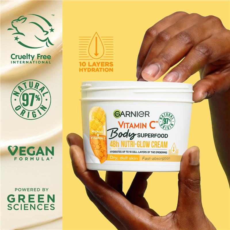 Body Superfood Mango & Vitamin C Nutri- Glow Cream