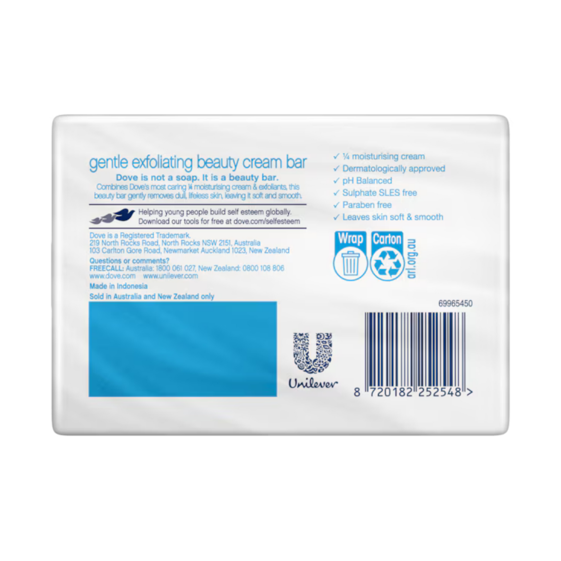 Gentle Exfoliating Beauty Cream Bar