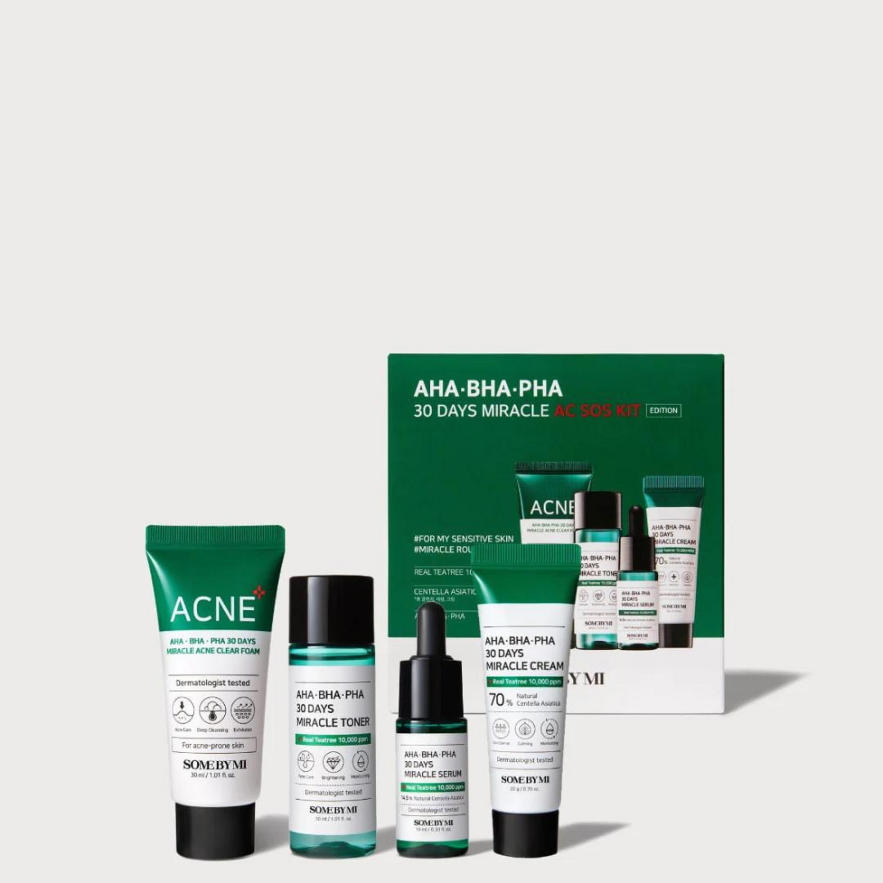 Aha Bha Pha 30 Days Miracle AC SOS Acne Treatment Kit