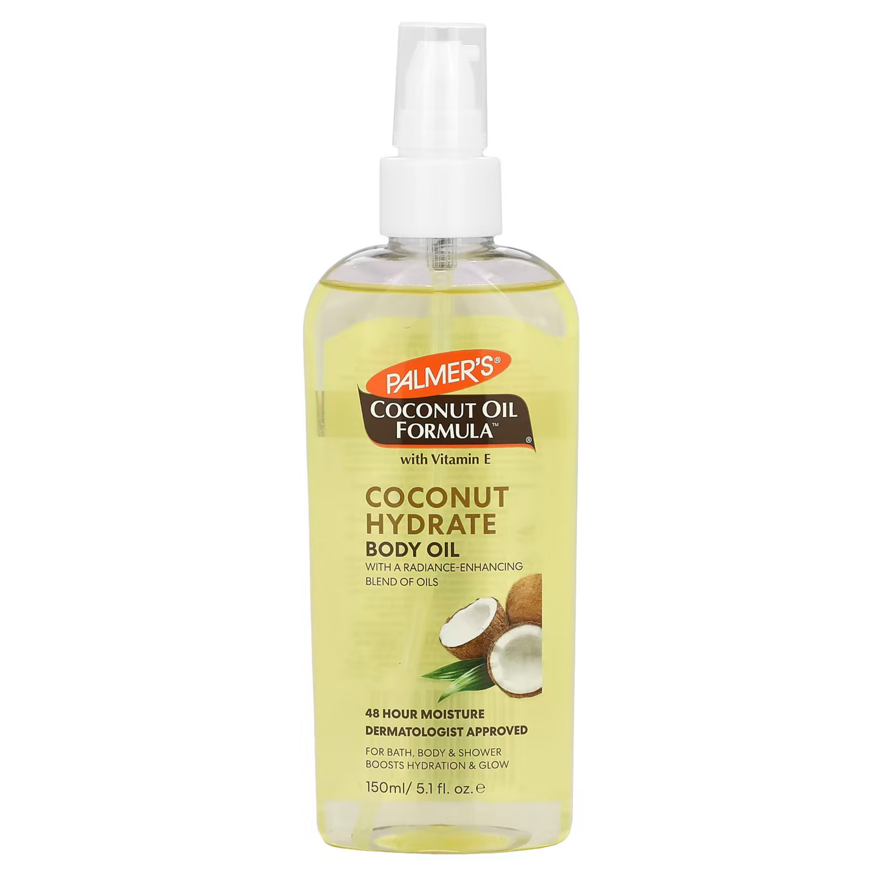Coconut Oil Formula Coconut Hydrate Body Oil