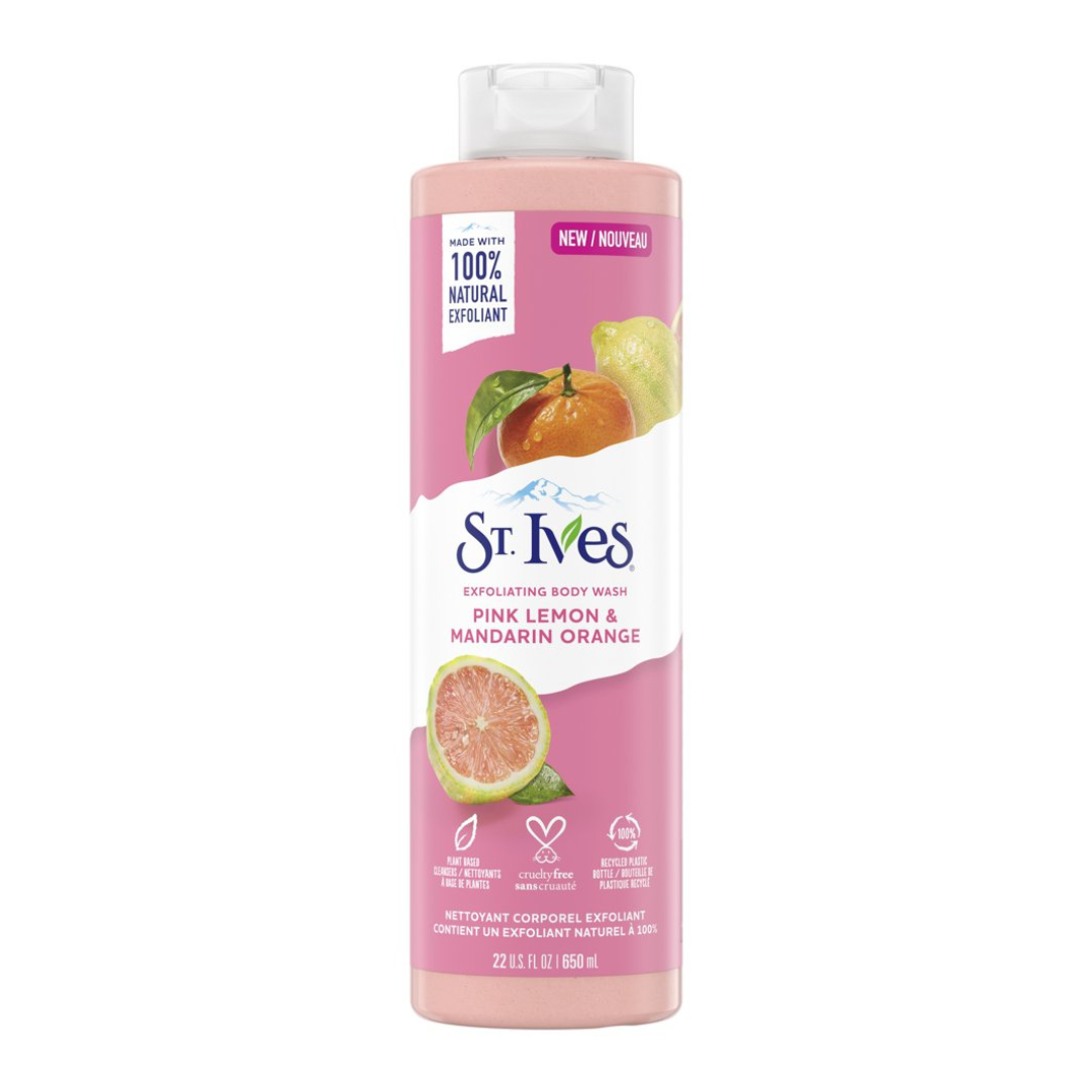 Exfoliating Body Wash Pink Lemon