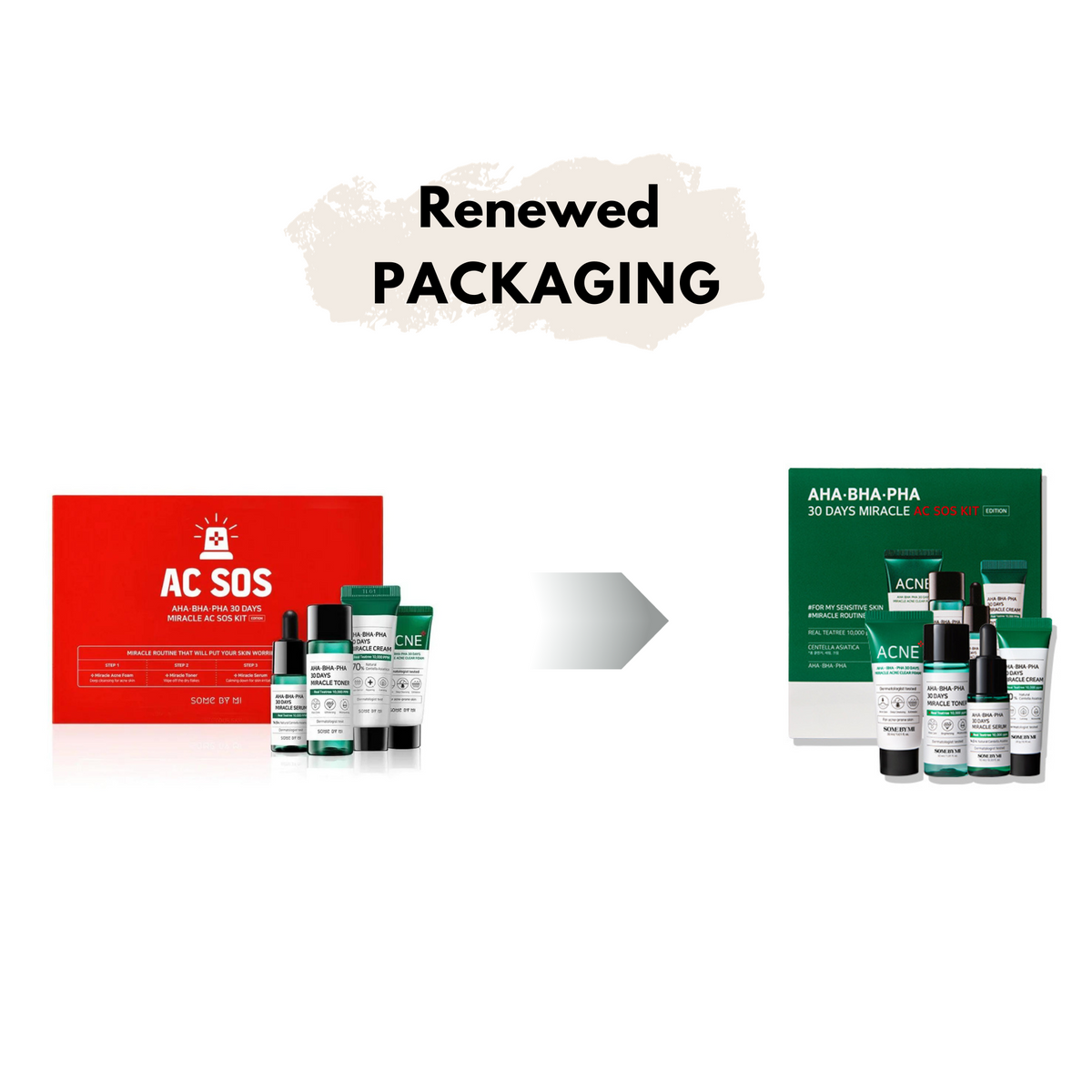 Aha Bha Pha 30 Days Miracle AC SOS Acne Treatment Kit