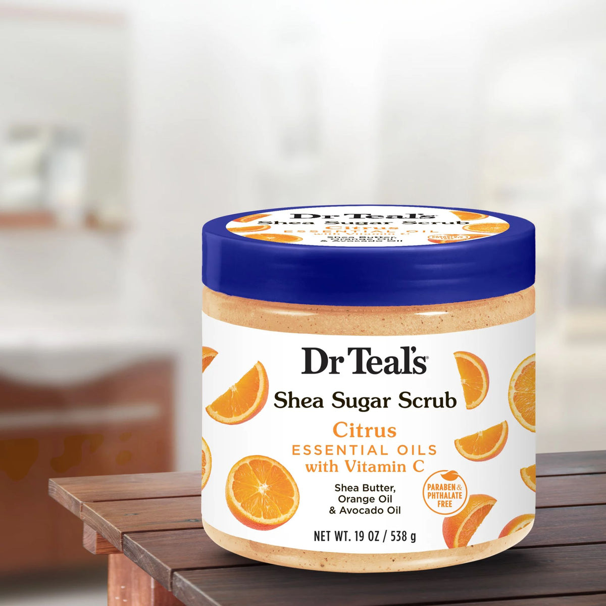 Shea Sugar Body Scrub with Vitamin C
