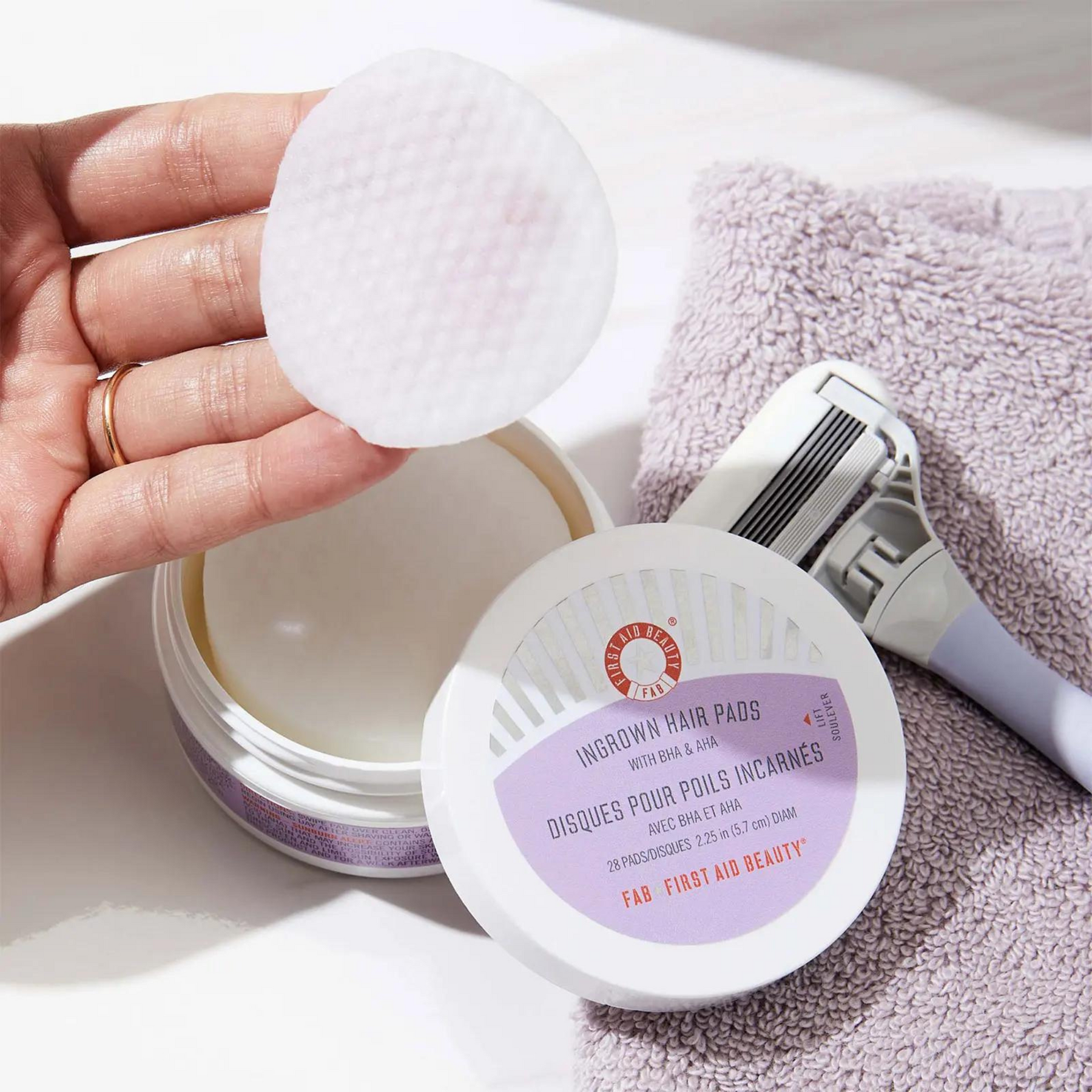 Ingrown Hair Pads with BHA & AHA