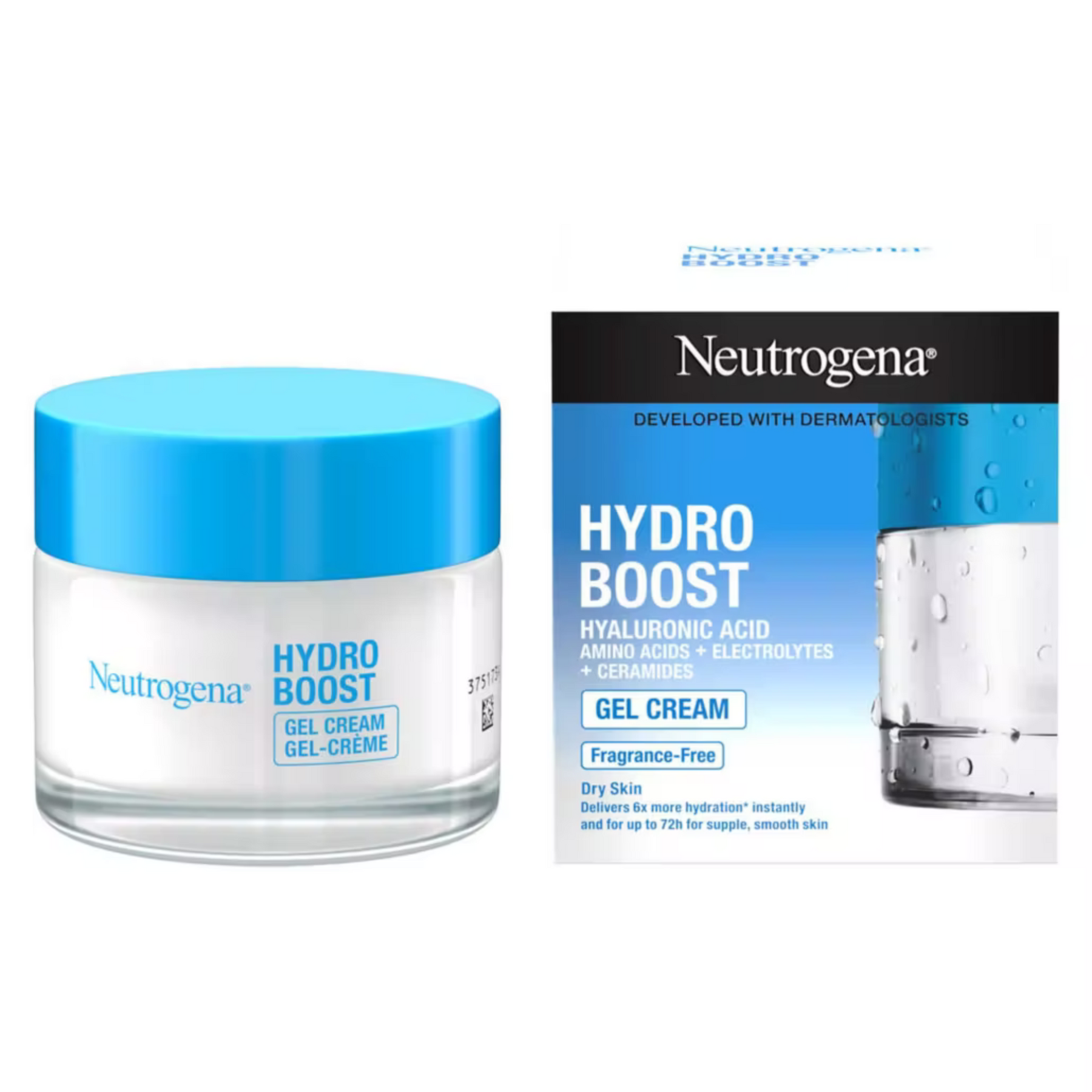 Hydro Boost Gel-Cream with Hyaluronic Acid for Dry Skin