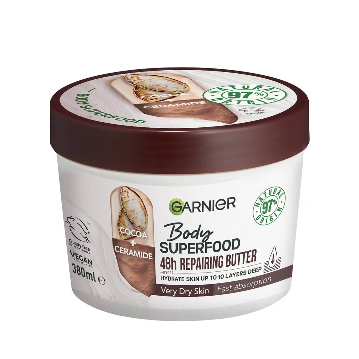 Body Superfood Repairing Body Butter With Cocoa & Ceramide