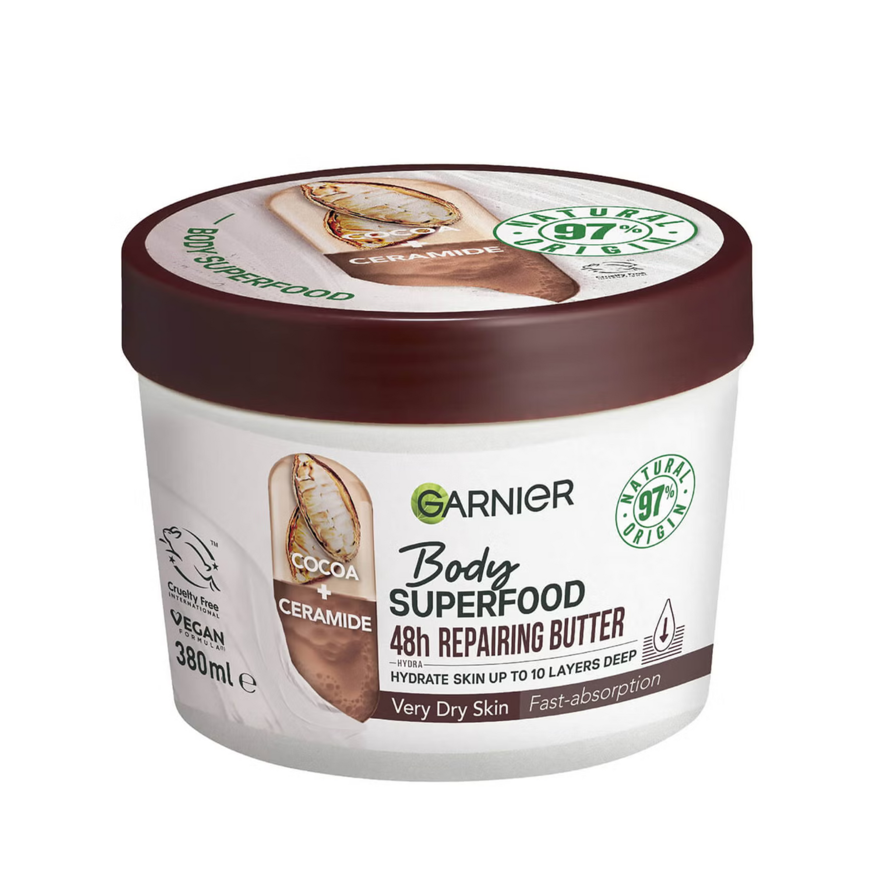 Body Superfood Repairing Body Butter With Cocoa & Ceramide