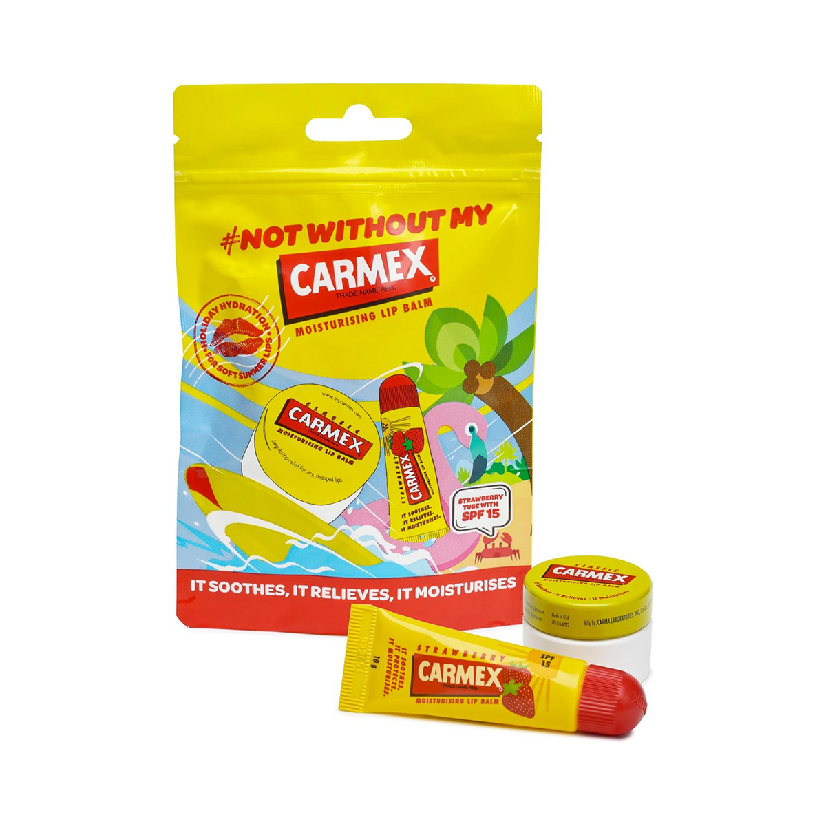 Not Without My Carmex 2in1 Pouch