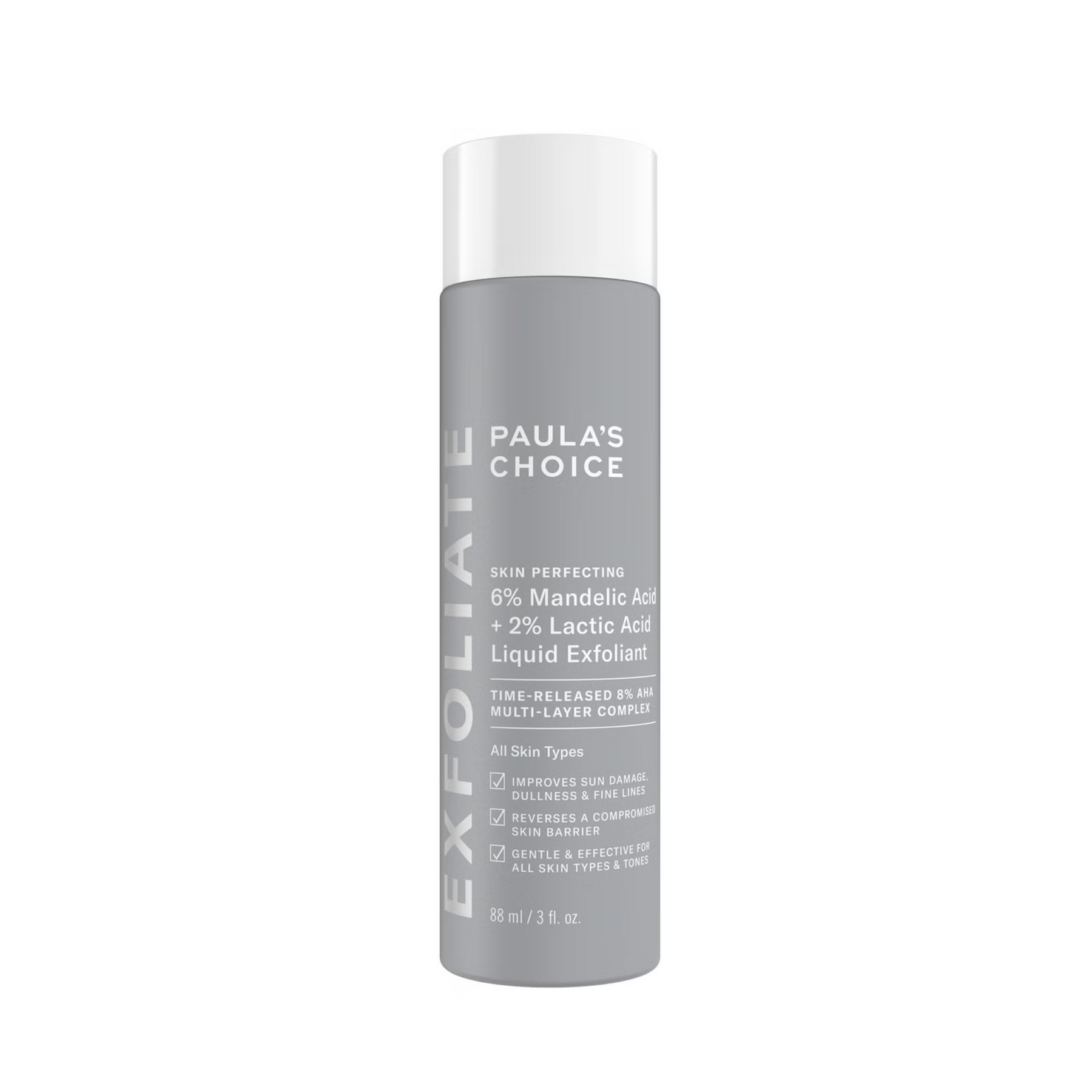 Skin Perfecting 6% Mandelic Acid + 2% Lactic Acid Liquid Exfoliant