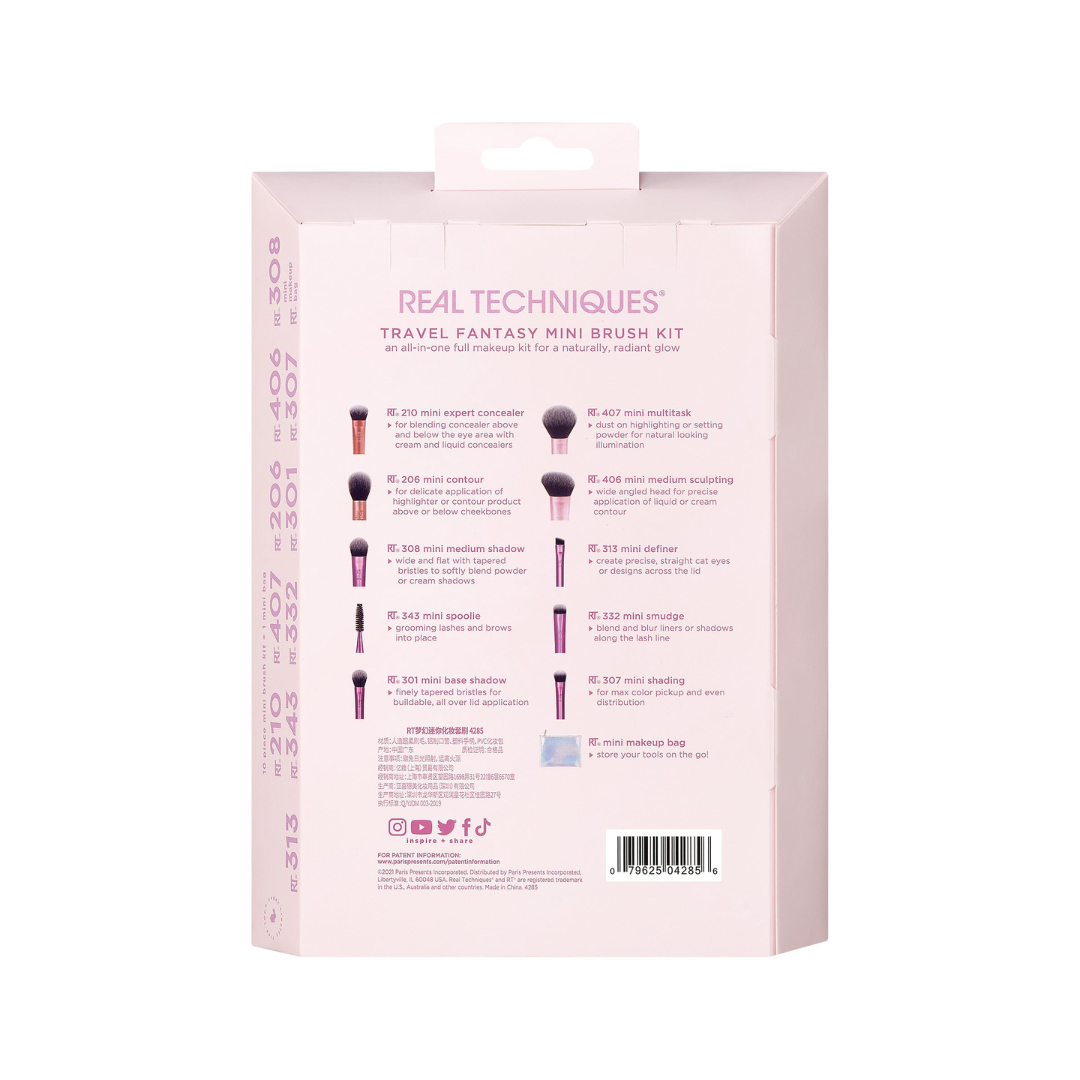 Real Techniques Travel Fantasy Mini Brush Set