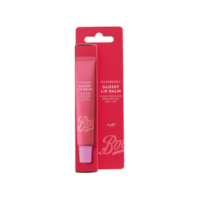 Boots Glossy Lip Balm Raspberry