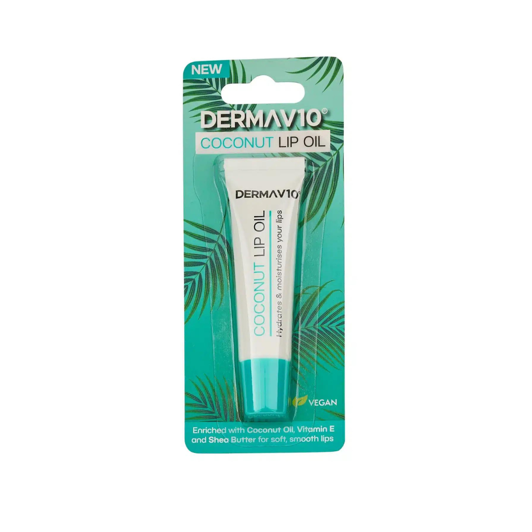 Derma V10 Lip Oil Coconut