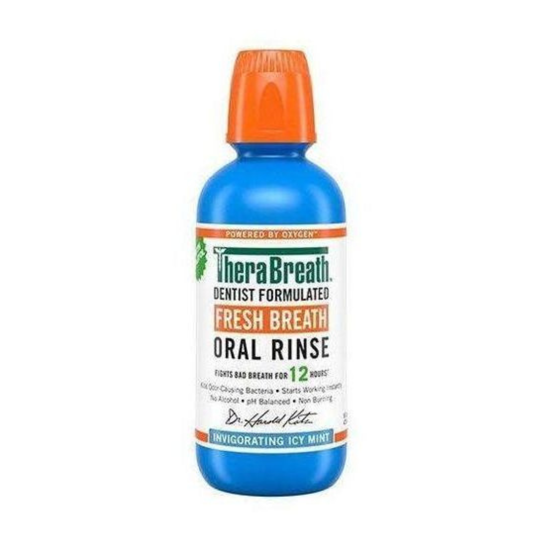 Dentist Formulated Fresh Breath Oral Rinse (Icy Mint)