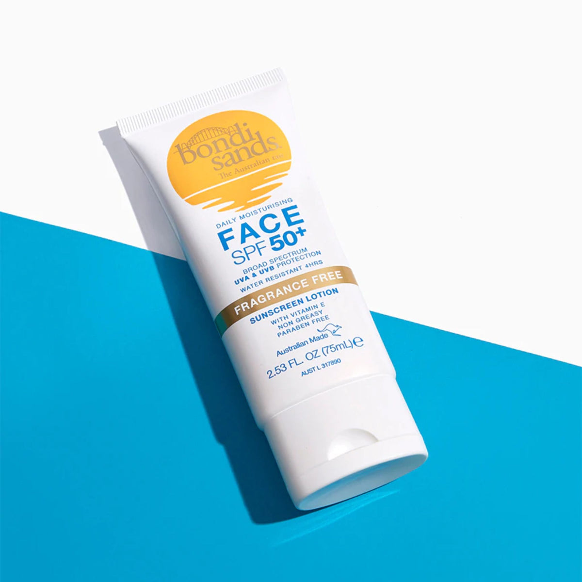 SPF 50+ Fragrance Free Face Sunscreen Lotion