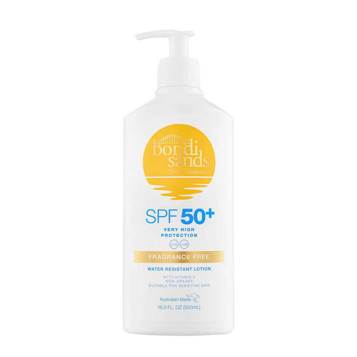 SPF 50+ Fragrance Free Sunscreen Lotion Pump Pack