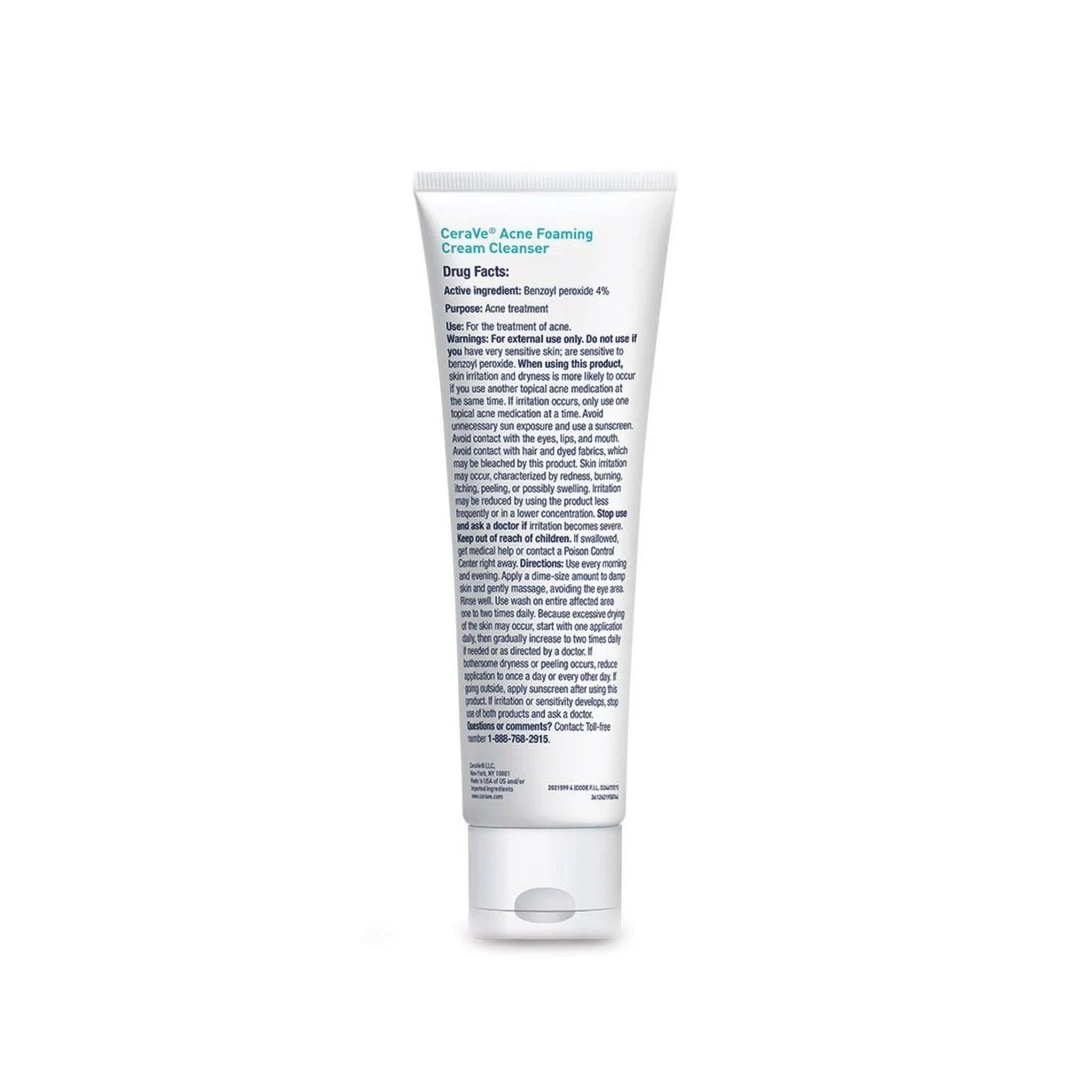 Acne Foaming Cream Cleanser (USA)