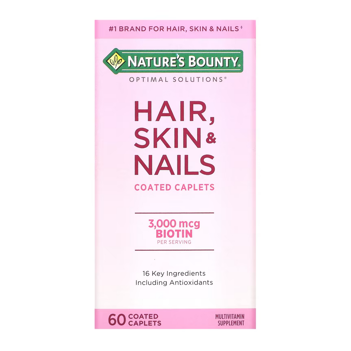 Multi Skin Hair Nail Tab 60